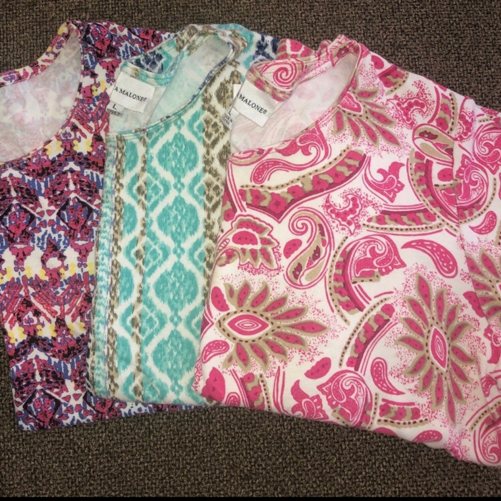3 women’s shirts